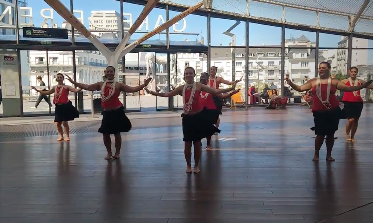 Démo à la gare de Rennes